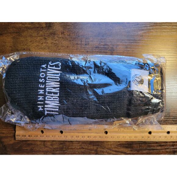 2023 Minnesota Timberwolves SGA Black Mittens from game on 12/28/2023 - Picture 5 of 5